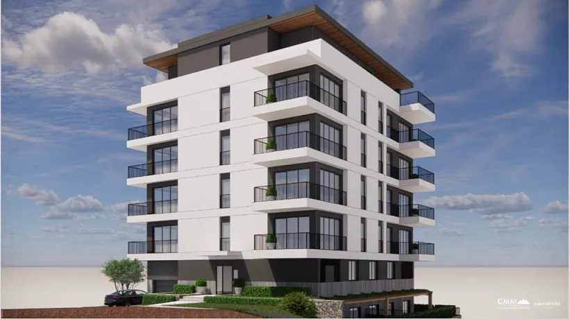 Yeni Konut Projesi Budva, Gospoština – 70 m² 2+1 Daire ve Teras